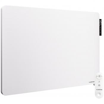 Klarstein Heizkörper Wonderbeam 650 – Elektrische Infrarot‑Heizung, 650 W, Wochentimer, LED Thermostat, weiß