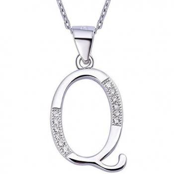 VIKI LYNN Collier Prénom Lettre Q