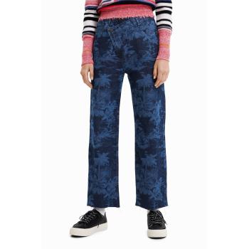 Desigual Jeans Palmera Blu Boyfriend 42