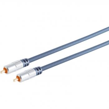 Shiverpeaks Verchromte Cinchstecker 15m