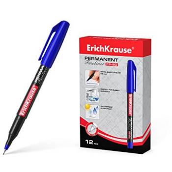 Marcador Permanente FP-50 Azul Erich Krause