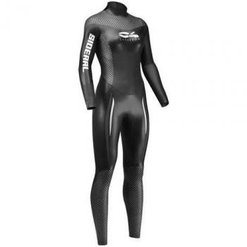 Monopezzo Sideral Donna Nero L 3,5 Mm