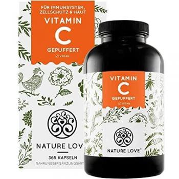 NATURE LOVE® Magenfreundliches gepuffertes Vitamin C