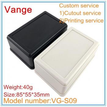 2pcs/lot DIY PCB enclosure 85*55*35mm ABS plastic