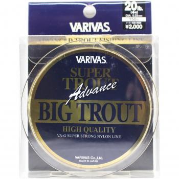 Varivas Nylon Super Trout 20lb 150m (Chiaro) – Linea Big Trout