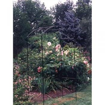 Solid Steel Climber’s Arch – 53×152×143 cm, Bare Metal
