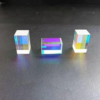 Prisme Miniature à Couleurs 25.4×15×15 mm – Rayonnement Doux