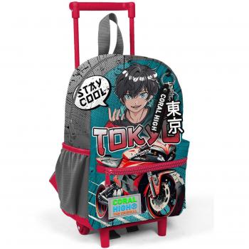 Two-Compartment Gray Yuva Backpack