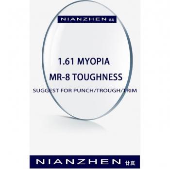 1.61 MR-8 Aspheric Optical Lenses for Myopia and Hyperopia