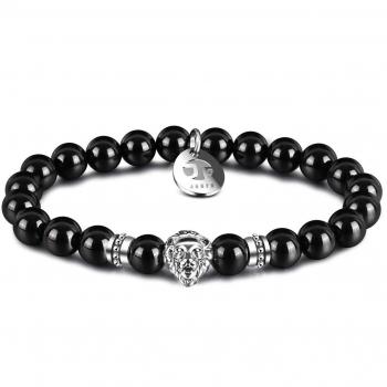 Bracelet en perles élastique JOXFA Roi Lion
