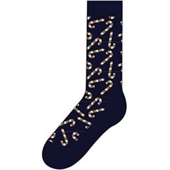 Happy Socks Socken mit Motiv-Stitchings Modell 'SMU CANDY CANE'