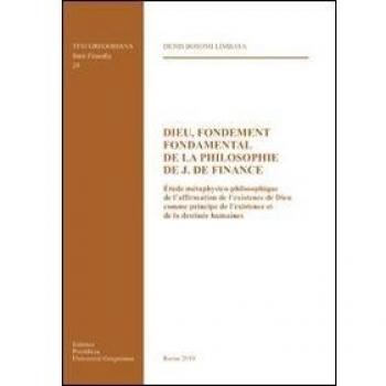 Dieu, fondement fondamental de la philosophie de J. De Finance