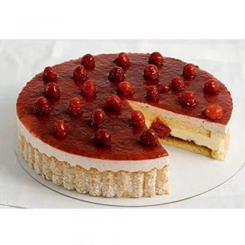 1×14 Piece Chantilly Raspberry & Cream Charlotte (Frozen)