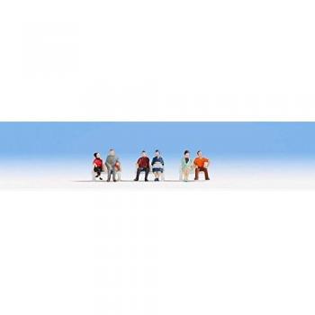 NOCH Dekofigur NOCH – 38130, Spur N, Sitzend, Modellfigur