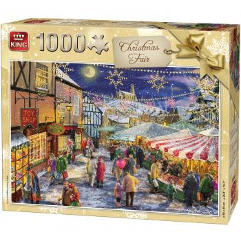 Puzzle Foire de Noël King 5682 – 1000 pièces, 68 x 49 cm