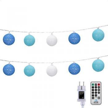 DeepDream Dimmbare Lichterkette 5m 20 LED mit Timer