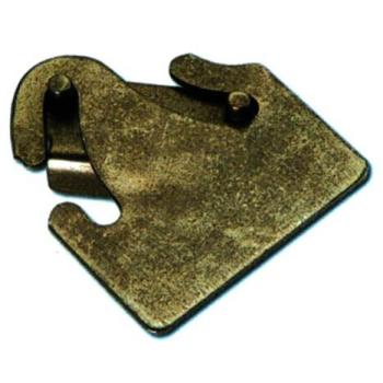 20 X CHARNIÈRE DE PORTE À SOUDER ACIER POLI 45° H.MM 85 275 COMBI