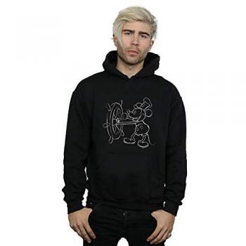 Disney Men’s Black Steamboat Hoodie