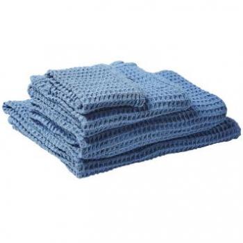 Asciugamani in Cotone Blu Areora