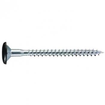 Vis TSP 5,0 x 60 mm avec trou pour bouchons en acier galvanisé
