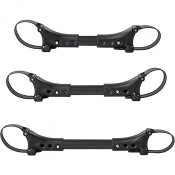 Universal Baby Cart Connector Kit – 3 Pcs, Triple/Quad Joints, Adjustable Hook & Strap System
