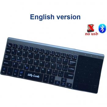 Jelly Comb Wireless Keyboard with Number Pad for Notebook and Smart TV