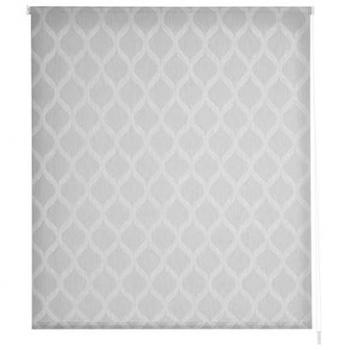 Estor Translúcido Fácil Instalación | Visillo Jacquard | Modelo Davos | 170 x 255 cm | Color Gris