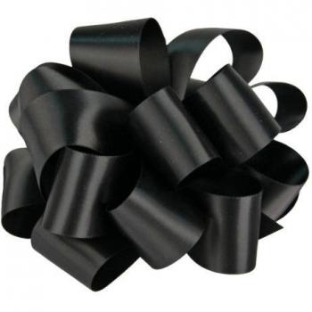 Black Satin Decorative Tape – 1½ × 10 yd