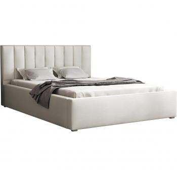 Modelo Pomona 109: Cama Individual 120x200 en Color Gris y Somier