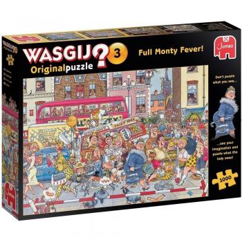 Jumbo Puzzle Wasgij Original 3 Full Monty Fever 1000 pezzi