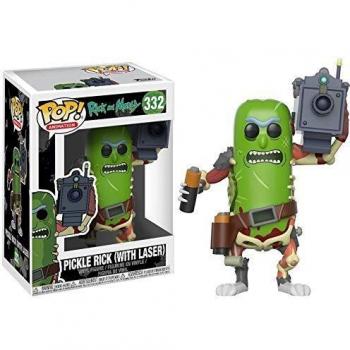 Funko POP! Spielfigur: Pickle Rick aus Rick und Morty mit Laser