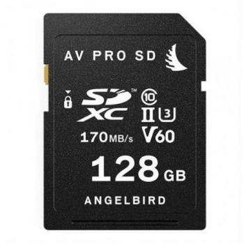 Angelbird SDXC Memory Card, AV Pro, MK2, V60, 128GB