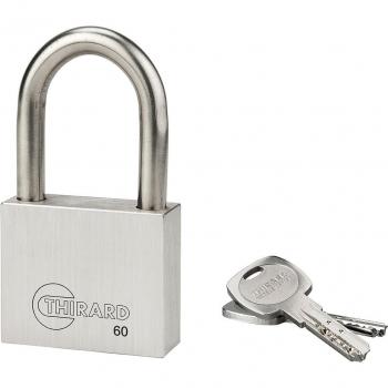Lucchetto Thirard 60mm con arco in acciaio inox