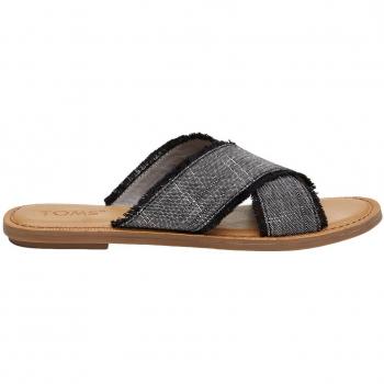 Chandry Viv TOMS Femmes Slides Noires – 41