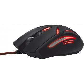 Trust GXT 152 Mouse da Gioco Illuminato con 6 Tasti e 2400 DPI