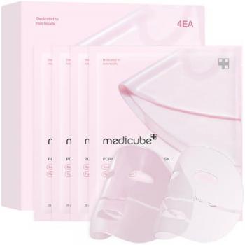 Medicube PDRN Salmon DNA Pink Collagen Mask – Firming & Hydrating, 4 Sheet Set