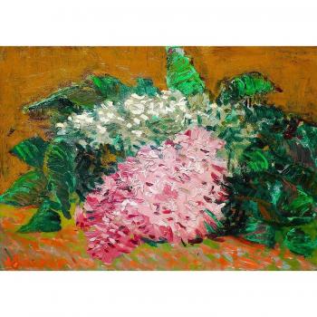 Puzzle 1000 pièces : Nature morte aux lilas de Vincent Van Gogh