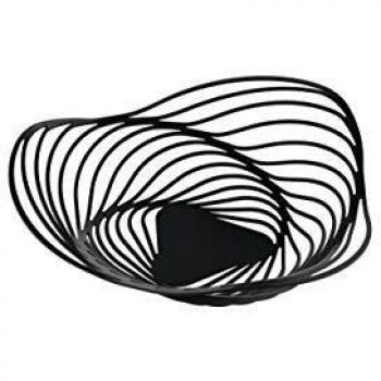 Alessi Trinity Schale 26 cm schwarz