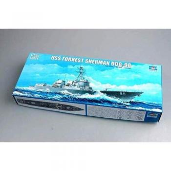 Kit de modélisme navire USS Forrest Sherman DDG-98 1/350
