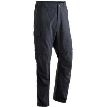 Funktionshose MAIER SPORTS Trave Gr. 28, Kurzgrößen, schwarz, Herren, 100% Polyamid