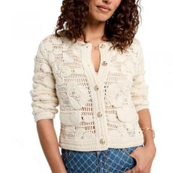 Cardigan Morgan 252-MDAF Beige Standard Fit