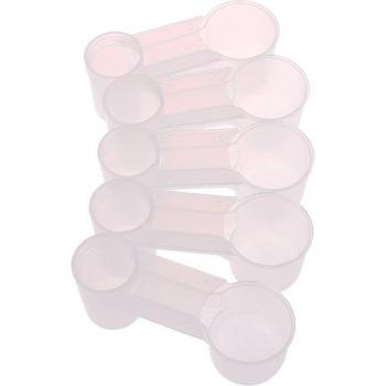 Plastic 5-Pack Bird Feeder Water Bottle Drinker Cups for Pigeon Accessories