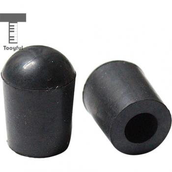 Doublure de double basse noire Endpin, deux pièces, poignée antidérapante