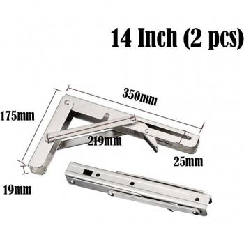 Estante Plegable de Acero Inoxidable 14 Pulgadas