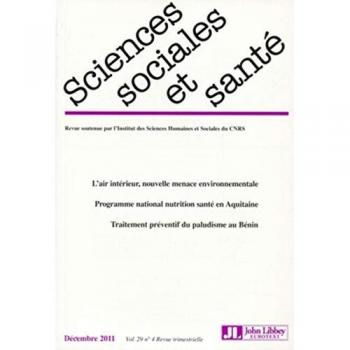 Revue Sciences Sociales et Santé vol 29