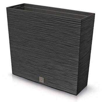 Plateau Plantes Anthracite – 58 cm, Drainage Optimisé