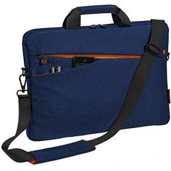 Sacoche Légère PEDEA 17.3 – Style Bleu Urbain
