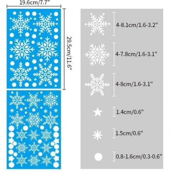 Festive Christmas Wall Decals