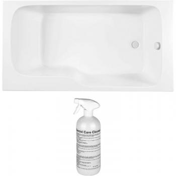 Bañera Ducha Malice con Sistema Antideslizante y Limpiador de Fondos 160×85 (Versión Derecha) – Jacob Delafon