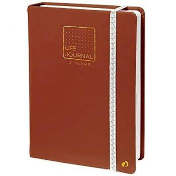 Quo Vadis Life Journal Carnet 3 ans Marron
